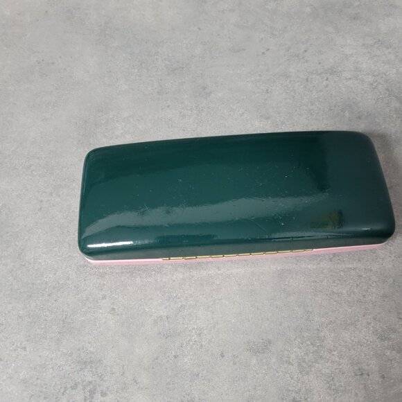 Kate Spade New York Pink and Green Hardshell Glasses Case - Picture 3 of 7